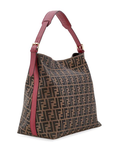 fendi zucca print shoulder bag|fendi zucca bag vintage.